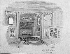 Presentation rendering, library
W. S. Hale residence
Hugh M. G. Garden, architect
Chicago, Illinois