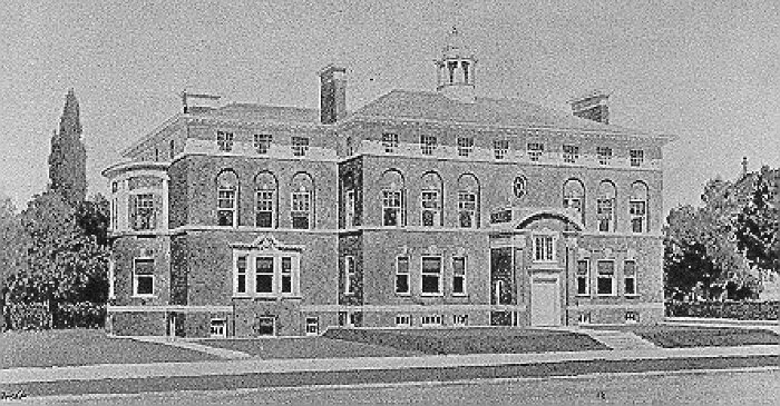 Presentation rendering
Quadrangle Club
University of Chicago
Howard Shaw, architect
Robert C. Spencer, renderer
Chicago, Illinois