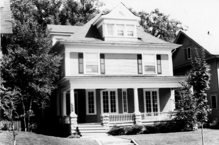 Front elevation
House for W. E. Baker
circa 1910