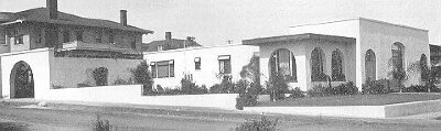 Exterior, perspective view
Fulford residence
Irving J. Gill, architect
San Diego, California