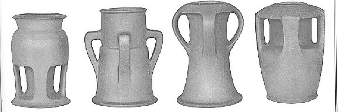 Sample ceramic vases
American Terracotta and Ceramic Company
Teco, Illinois