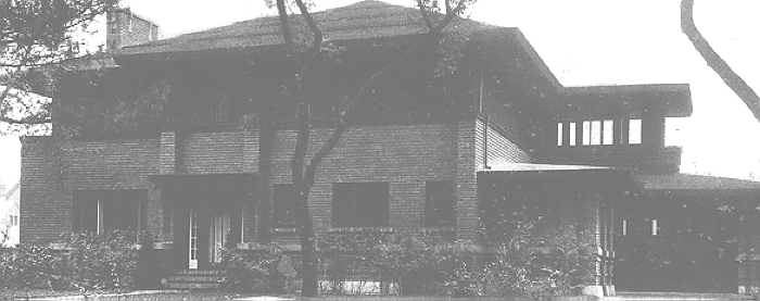 Exterior, right perspective view
House for Felber
Percy Dwight Bentley, architect
La Crosse, Wisconsin