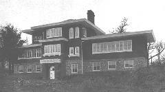 Exterior, rear view
House for H. W. Strickler
Alban and Hausler, architects
St. Paul, Minnesota