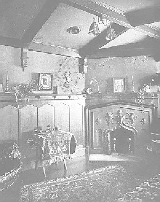 Interior, study
House for Samuel J. Hewson
Kees and Colburn, architects
Minneapolis, Minnesota
Interior decoration by John S. Bradstreet & Company