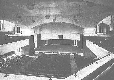 Interior, auditorium
Cleveland School Grover
Dwight H. Perkins, architect
Chicago, Illinois