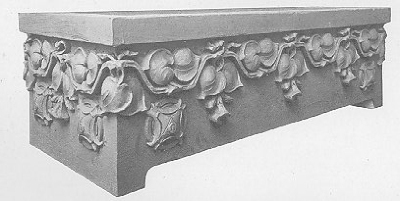 Terracotta planter box, sculptural relief by Richard
Bock
Devoe Building
Hill and Woltersdorf, architects
Chicago, Illinois