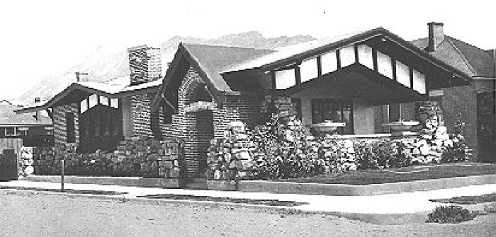 Exterior perspective
House for B. F. Stevens
Trost and Trost, architects
El Paso, Texas