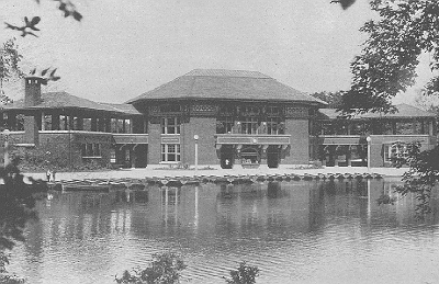 Exterior perspective
Refectory, Lincoln Park
Dwight Perkins, architect
Chicago, Illinois