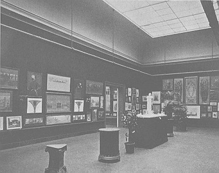 View of gallery #1
Fourth Annual Exhibition of the Pittsburgh
Architectural Club
1907