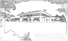 Presentation rendering
House for Henry Salzer
Percy Dwight Bentley, architect
La Crosse, Wisconsin