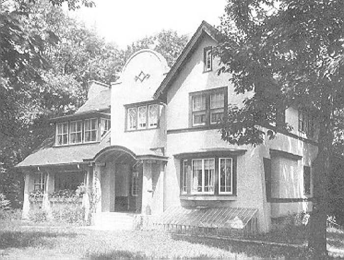 Exterior perspective
F. E. Webster residence
Perkins and Hamilton, architects
Hinsdale, Illinois