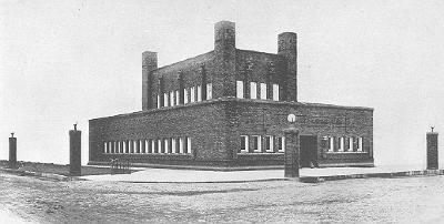 Exterior perspective
People's Savings Bank
Louis H. Sullivan, architect
Cedar Rapids, Iowa
