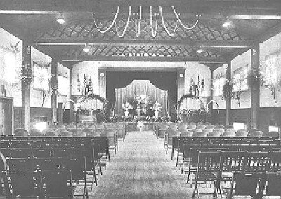 Interior, gymnasium
Roycemore School
Tallmadge and Watson, architects
Lawrence Buck, associated architect
Evanston, Illinois