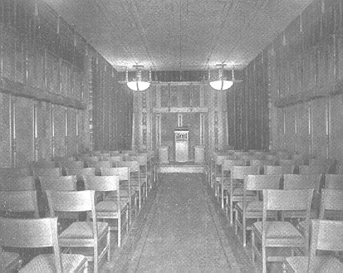 Interior, concert hall
Edison Shop
Niedecken and Wallbridge, interior designers
Detroit, Michigan