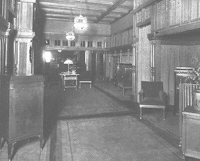 Interior, first floor looking toward street
Edison Shop
Niedecken and Wallbridge, interior designers
Detroit, Michigan