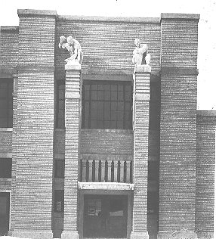 Exterior detail, main entrance
Technical High School
Cannon and Fetzer, architects
Salt Lake City, Utah