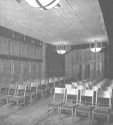 Interior, concert room perspective view
Edison Shop
Niedecken and Wallbridge, interior designers
Detroit, Michigan