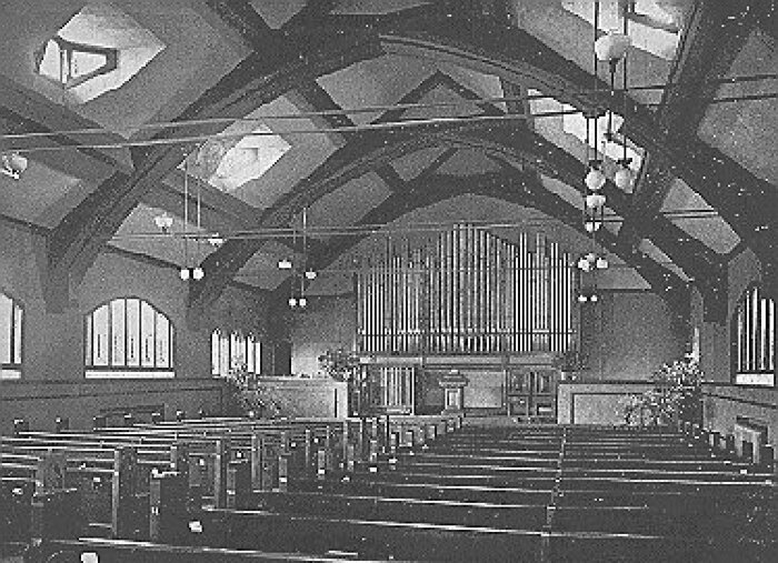 Interior, sanctuary
River Forest Methodist Church
Guenzel and Drummond, architects
River Forest, Illinois