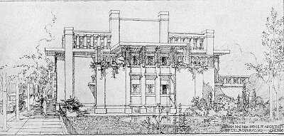 Presentation rendering
Design for Architect's Building, project
Guenzel and Drummond, architects