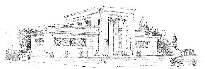 Presentation rendering
Winona Savings Bank
George W. Maher, architect
Winona, Minnesota