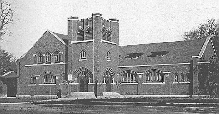 Exterior, perspective view
River Forest Methodist Church
Guenzel and Drummond, architects
River Forest, Illinois