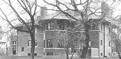 Exterior, rear perspective view
O. J. Hager residence
Spencer and Powers, architects
Chicago, Illinois