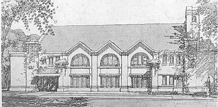 Presentation rendering
Lorimer Memorial Baptist Church
Guenzel and Drummond, architects
Chicago, Illinois